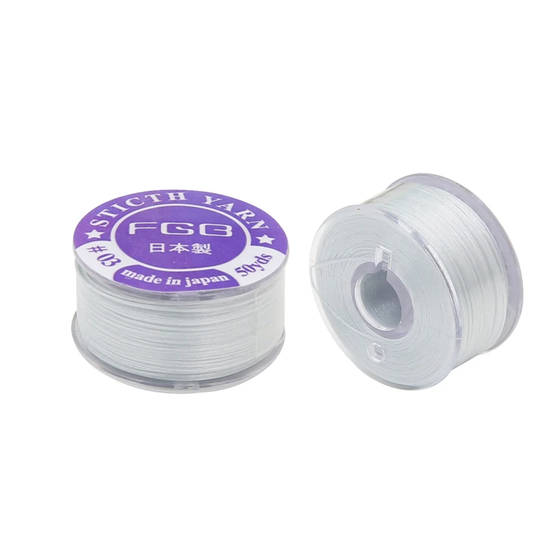 Vibrant Multicolor Nylon Beading Thread for Jewelry Making - 50 Yards