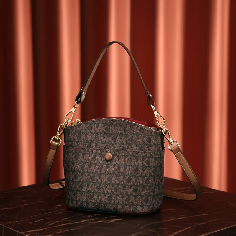 Luxury Designer Handbag Ladies Bucket Shoulder Bag Single Shoulder Large Capacity Messenger  Purses сумка женская