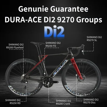 Ultralight Carbon Di2 Road Bike 1