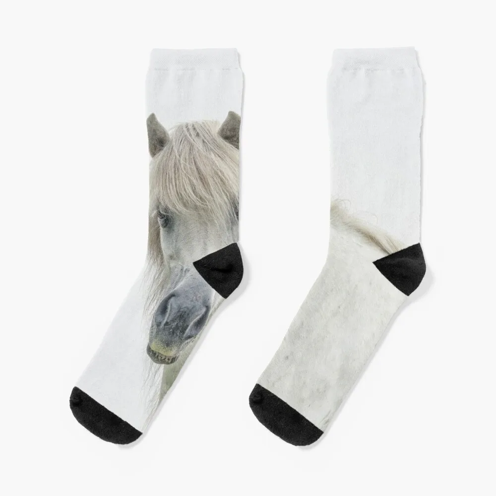 

Iceland horse Socks anti slip football snow Men's Socks Women's