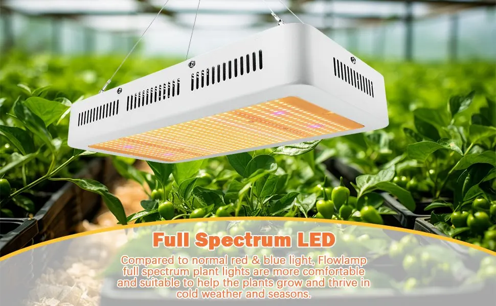 Description Picture 5 of item2024 New 1000W LED Grow Light Full Spectrum Phytolamp for Plant Indoor Hydroponics Flowering Vegs Fruit Growtent Greenhouse