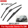1/2/3/4/6PCS Car Wiper For Hyundai Santa Fe DM 2012-2017 Front Rear Wiper Blades Brushes Auto Accessories 2012 2013 2014 2015 1