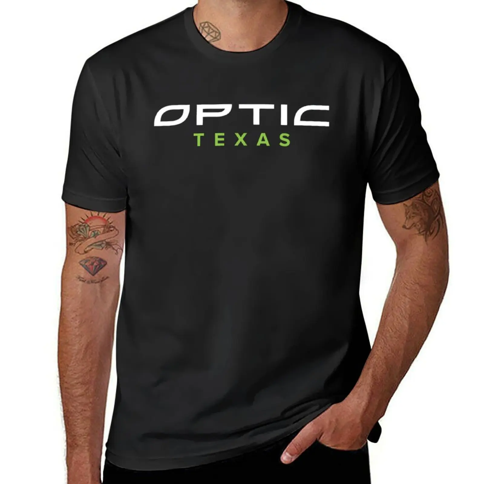 Optic Enjoy Long T-Shirt kawaii clothes customs blacks customizeds mens clothes