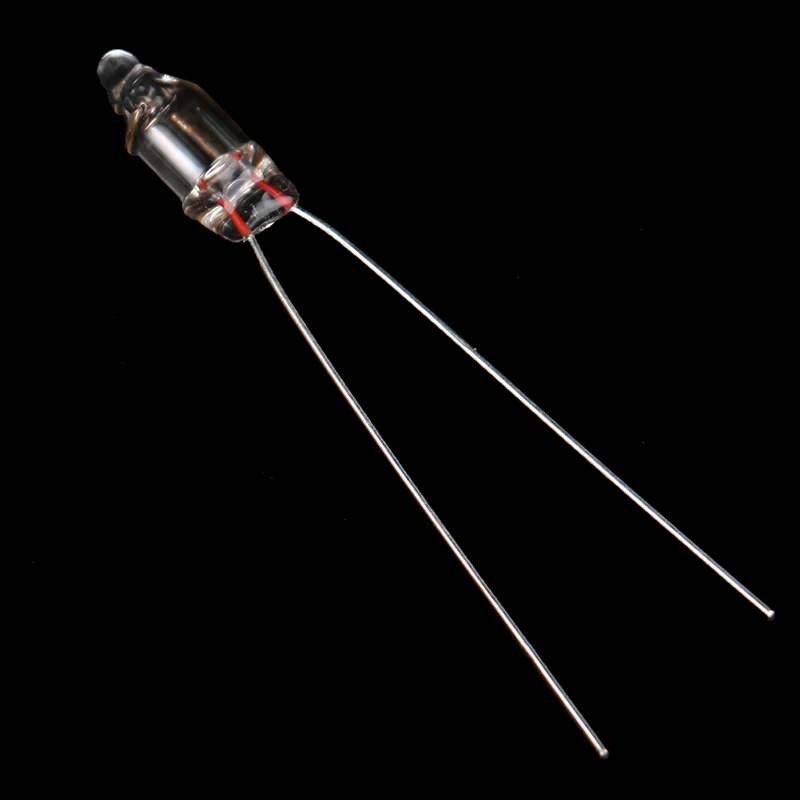 20Pcs Neon Indicator Light Red Signs 5mm Lamp Glow 5X13mm 220v Bulbs Switch Button