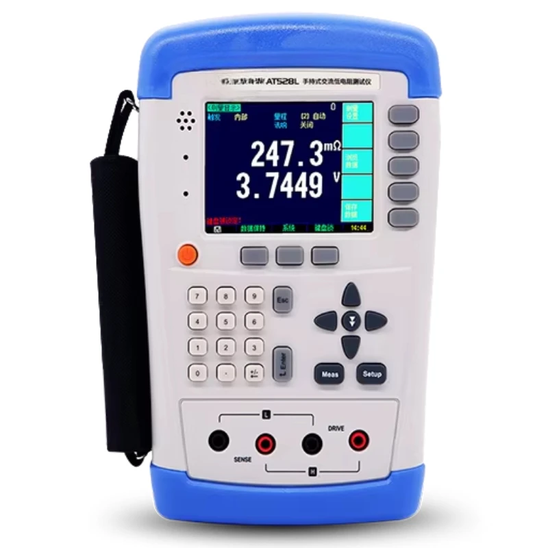 YYHC-Handheld Battery Voltage Internal Resistance Tester Testing Meter AT528L