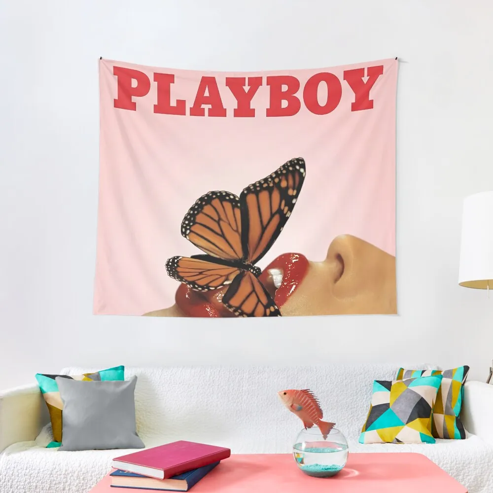 y2k 90s pink bunny aesthetic Tapestry Wall Decor Hanging Kawaii Room Decor Tapestry