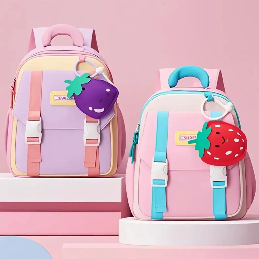 Lightweight Kindergarten School Bag Waterproof Adjustable Straps Cartoon Nursery Backpack Comfortable Zipper Closure 1