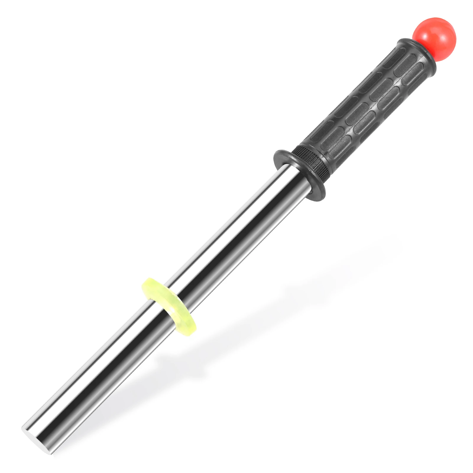 Eisenentferner-Magnete, Schlagstock mit Griffabsorber, silberner NdFeB-Aufnahmestange für Pickup-Nägel, Schrauben und Metallresten