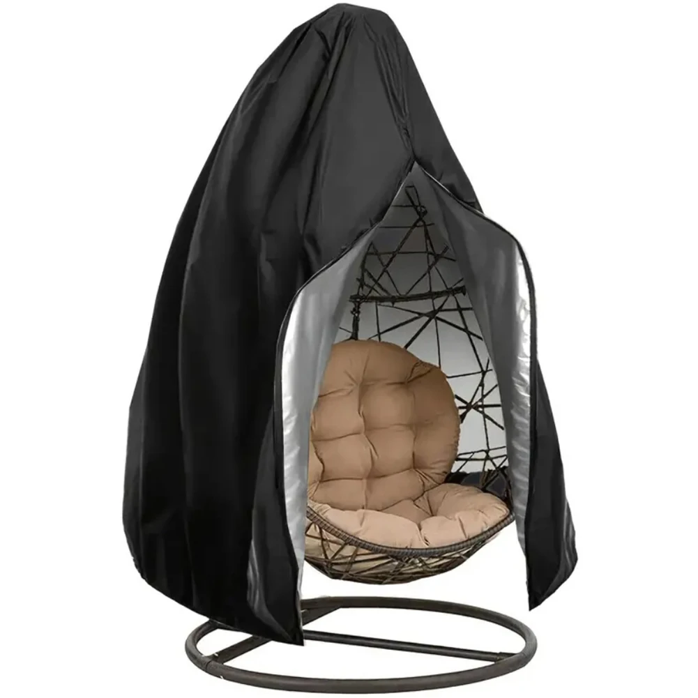 

Patio Hanging Chair Cover Egg Swing Chair Cover Outdoor Waterproof Windproof Durable Heavy Duty Garden Furniture Protector