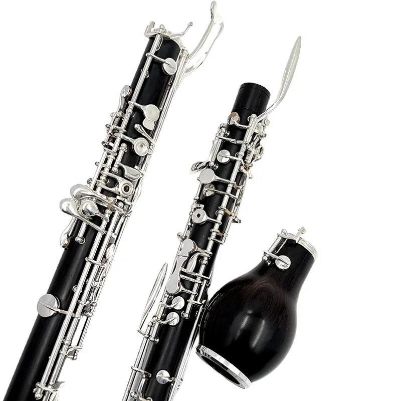 F key English horn composite wood F key Alto Oboe Solid wood ,Silver-plated Keys Woodwind