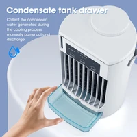 Climatiseur de petit espace pour la maison, aste, portable, été, refroidisseur d'air de bureau, ventilateur de pulvérisation, air propre et humide pour chambre de bureau 6