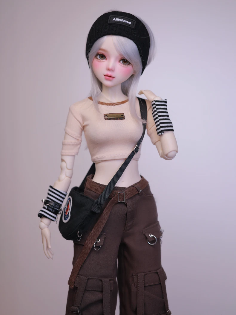 BJDDOLL Hand-Painted 1/3 Scale Doll – 22.8" Sporty Girl, 31 Movable Joints, PVC Body, Custom Makeup Option - View #7