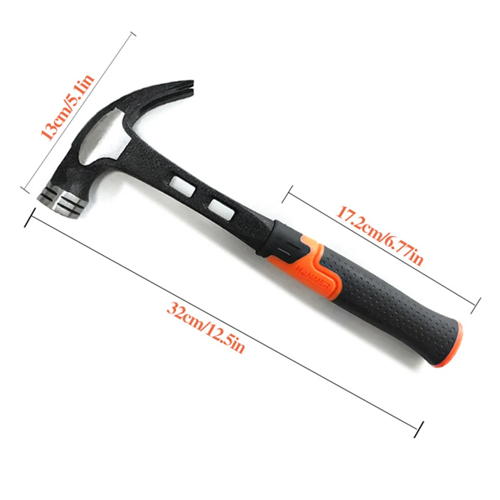 Heavy-Duty Octagon Hammer with Soft Grip for Construction and Demolition