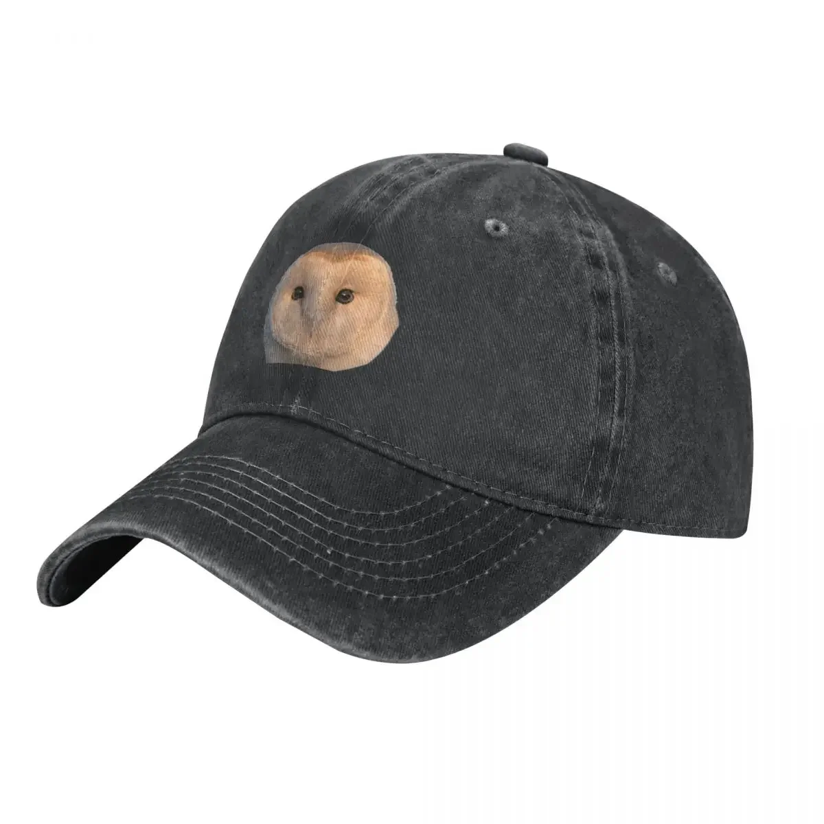 

The Face of a Barn Owl Cowboy Hat custom Hat Trucker Cap Men Hats Women's