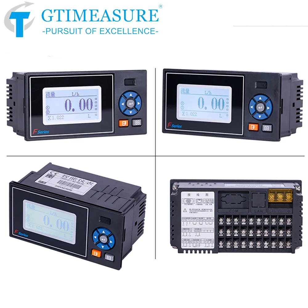 Flow Totalizer Connect to Flow Meter Romote Display Accept Pulse