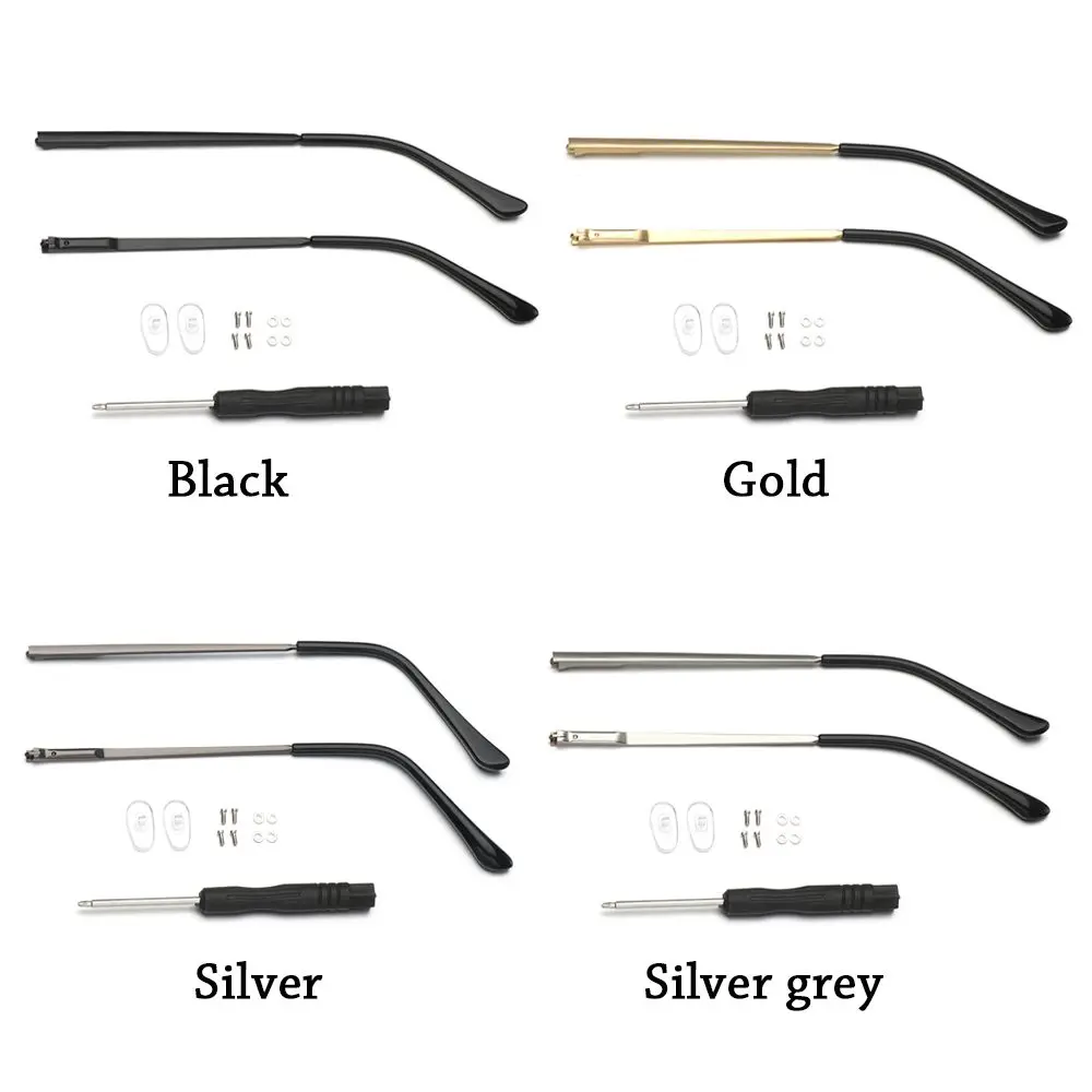 1Pair Glasses Metal Replacement Leg Eyeglasses Temple Arm Sunglasses Repair Eyewear Accessories