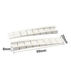 Adjustable Furniture Leveling and Shock Absorption Pads (White)