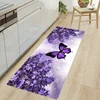 Butterfly Kitchen Floor Mat Home Entrance Doormat Decoration Carpet for Living Room Corridor Long Rugs Non-slip Bedroom Mat 1