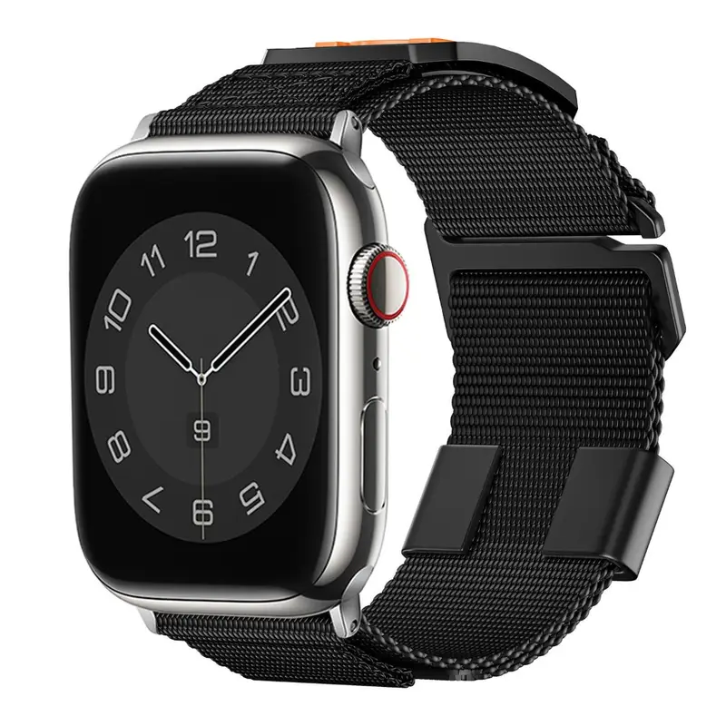 Tactical Sports Strap for Apple Watch Ultra 2 Band 49mm 46 44mm 41mm 45mm 40 42mm Nylon Band for Iwatch Series 10 9 8 7 6 SE 5 4 - Image 2