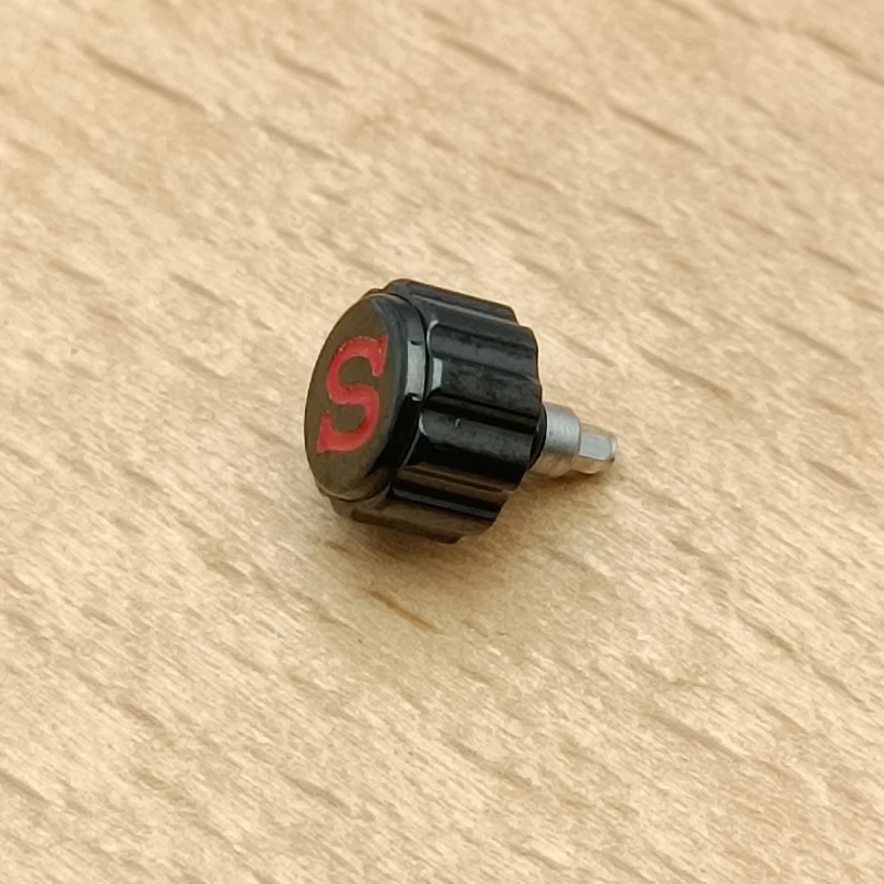 Elegant Silver Gold Black Watch Crown Replacement for NH Watch Movement Collection
