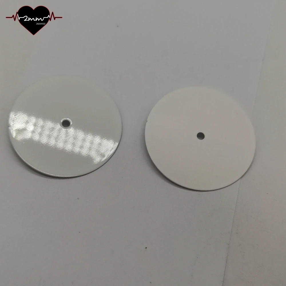 Blank Watch Dial for NH38 Movement 28.5mm glossy matte white Watch Faces