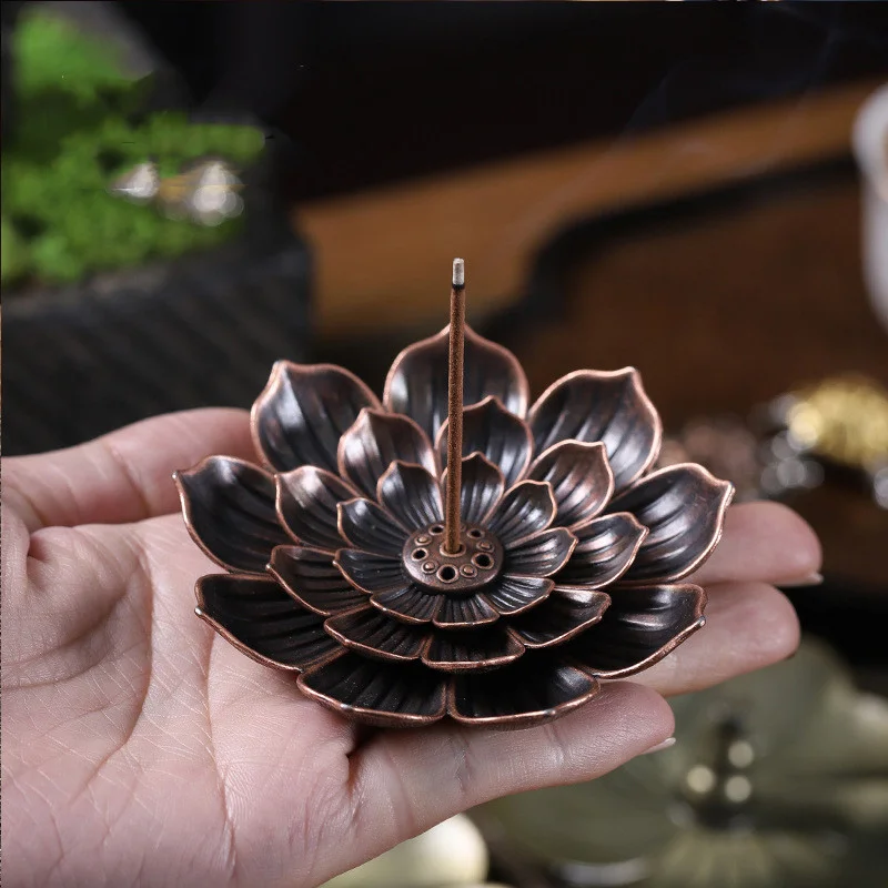 Flow Incense Burner Home Decor Backflow Incense Holder Flower Lotus Flower Aliexpress
