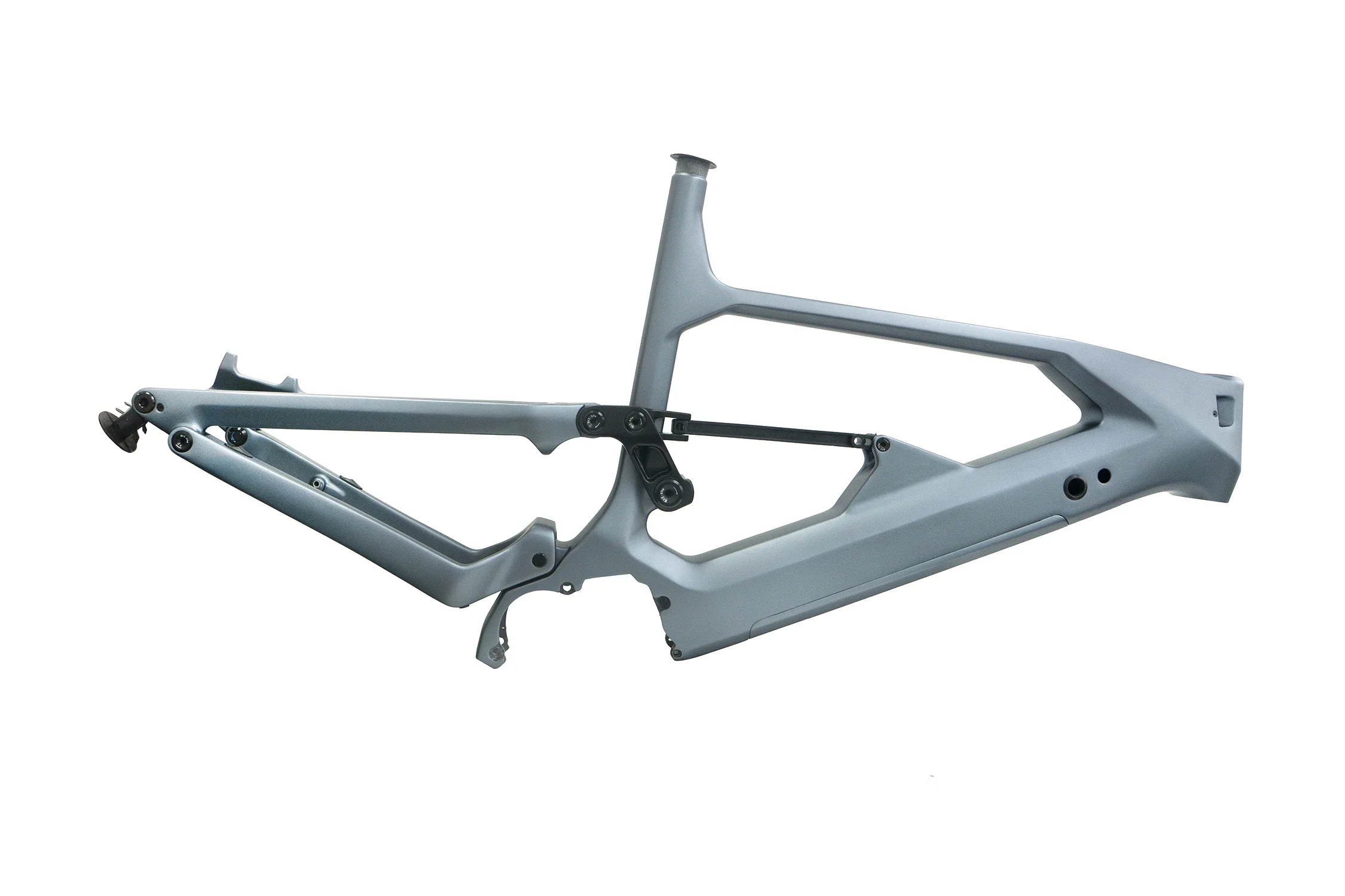 Dengfu E10 EMTB Carbon Fiber Frame Bafang M510 M560 M600 Mid Motor Hidden Battery Ebike Full Suspension Frame
