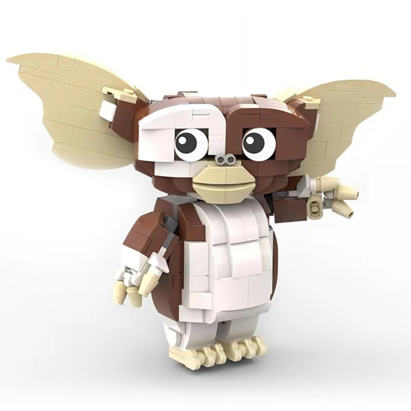 

Movie Gremlins Gizmo Building Brick Model Cartoon Figure Cute Animal Monster Ornament Assembled Playful Toy Kid Birthday Gift
