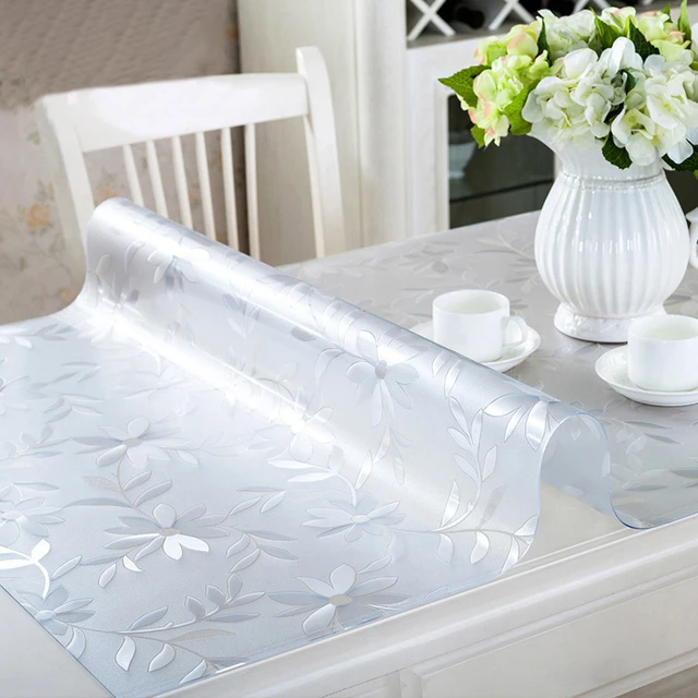 Clear Tablecloth Protector Round  Table Cloth Transparent Round - 1.0  Round Table - Aliexpress