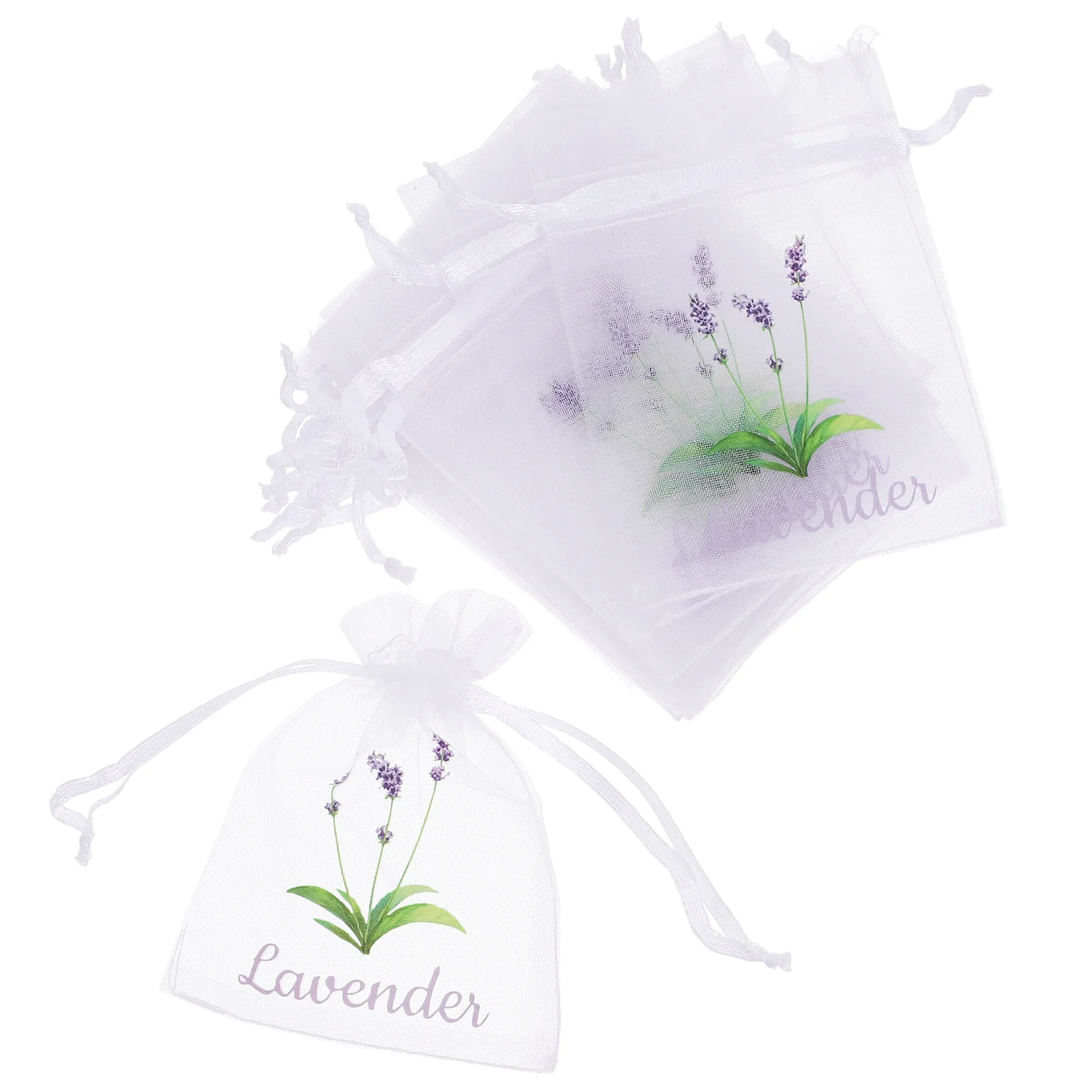 Lavender Bag Drawstring Spice Empty Sachets Dried Flower Storage Bags Herbs Pouches
