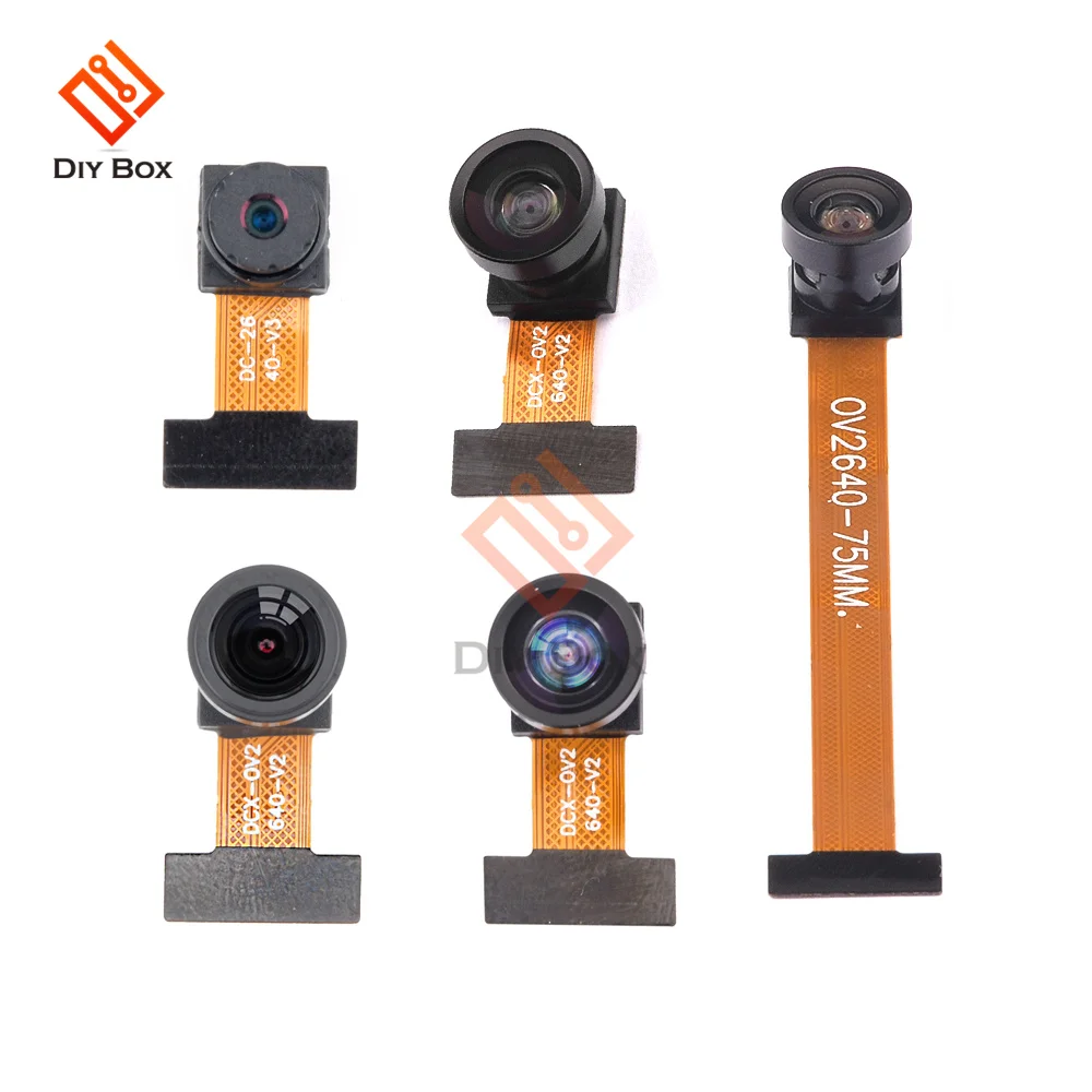 

Модуль камеры OV2640, 66/120/160 градусов, 2 миллиона пикселей, интерфейс DVP, ESP32, микрокомпьютер с одной микросхемой, камера для телефона