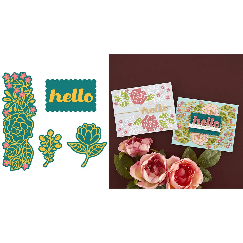 

Flower Clusters New Design Craft Metal Cutting Die Cut Dies Decoration Scrapbook Album Paper Card Craft Embossing Die Cuts