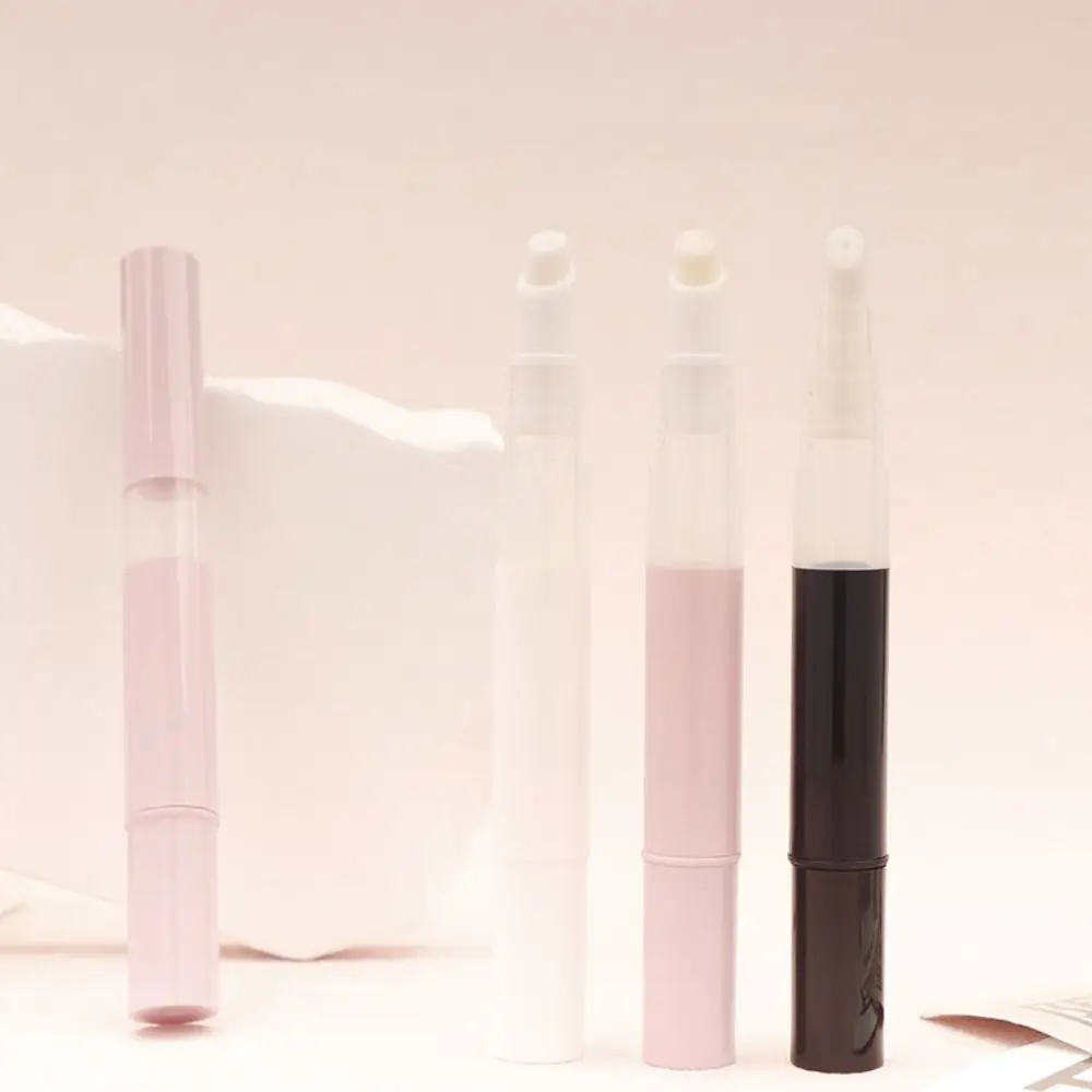 

Transparent Nail Twist Pen Cream Cosmetics Packaging Plastic Travel Accessories Empty Bottle Rotating Pen Lip Gloss Tube Women