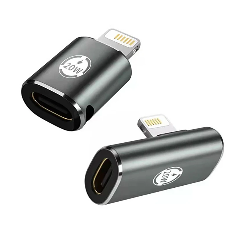 Type-C Female To Lightning Male Multi-Function Adapter 20W Fast Charging Mobile Phone Adapter Ios Extension Converter For iPhone