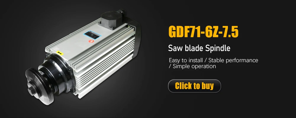 2026 New 7500w Spindle Motor For Saw Blade High Speed 100hz 6000rpm7.5kw AC 200-