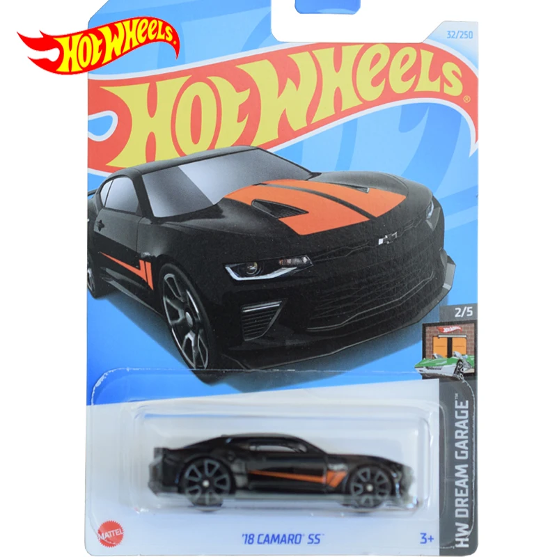 2024 оригинальный автомобиль Hot Wheels 18 Camaro SS, детские игрушки для мальчиков 1/64, литые модели автомобилей из сплава, коллекция, подарок для детей на день рождения мастер 1 64 для пикапа hummer h1 военные литые игрушки модели автомобилей подарки коллекция muddy