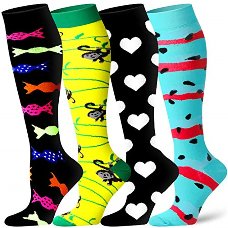 

Compression Socks Women Men Running Sports Socks 20-30 Mmhg Knee High Medical Pregnant Edema Diabetes Varicose Veins Nurse Socks