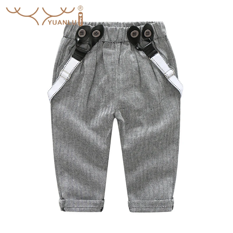 High Quality Thin Cotton Suit Set for Boys for Daily Use or Wedding Party 2Pcs Shirts Overalls Formal Children Costume for Kids