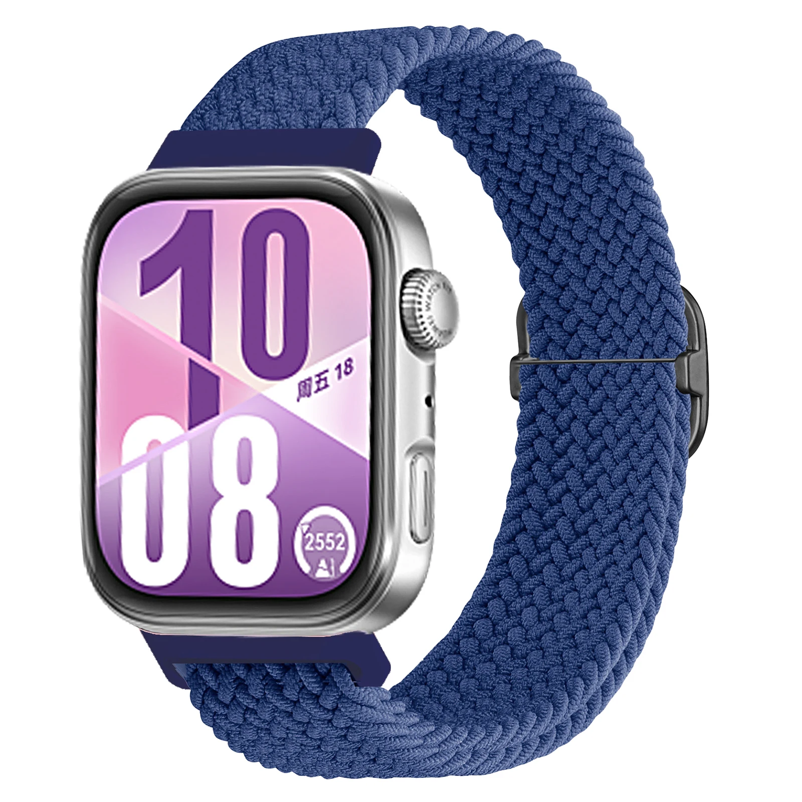 Braided Solo Loop Nylon Strap - Adjustable Sport Bracelet Accessory