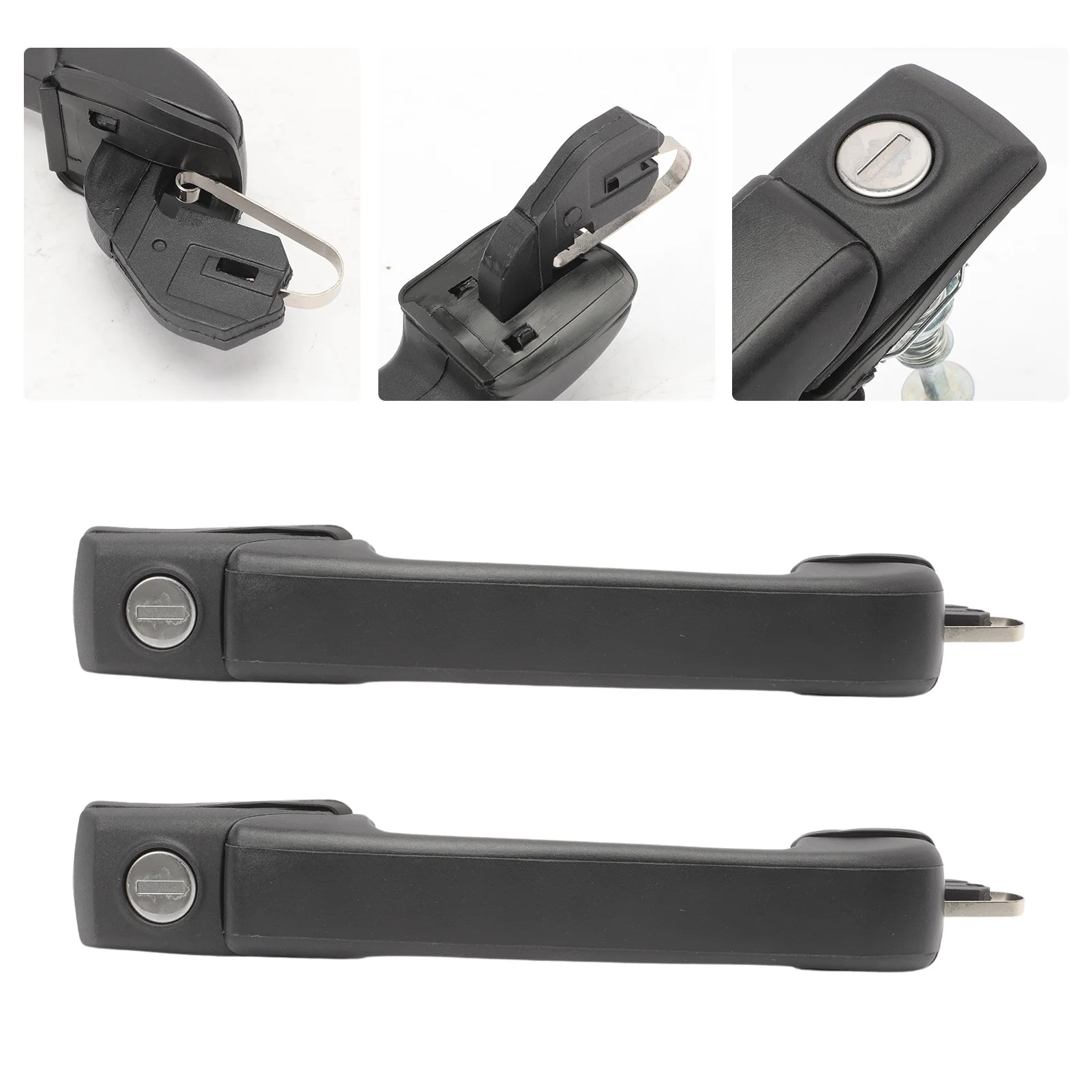 점화 잠금 문짝 핸들 잠금 키, 테일게이트 잠금 스위치 탱크, 왼쪽 오른쪽, 골프 3 카브리오 잠금 시스템, 1 세트