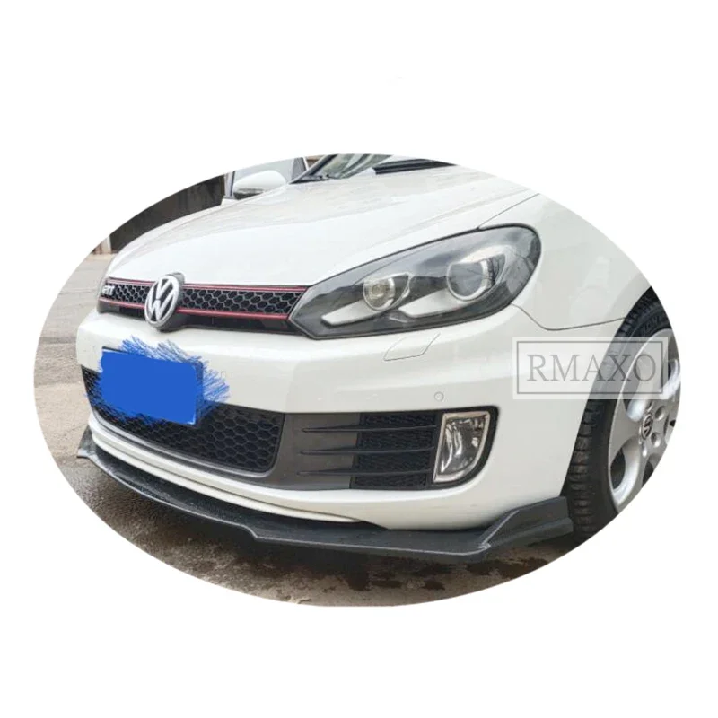 Per Vw Golf 6 Anteriore Pala Body Kit Spoiler 2011-2013 Golf Gti R Abs Labbro Posteriore Spoiler Posteriore Paraurti Anteriore Diffusore Protector