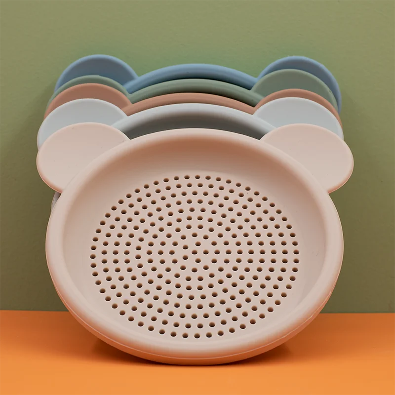 Silicone Sieve Summer Beach Toys for Kids Children Cute Animal Model Ins Rubber Dune Sand Toy Funny Seaside Tools Accessories 4