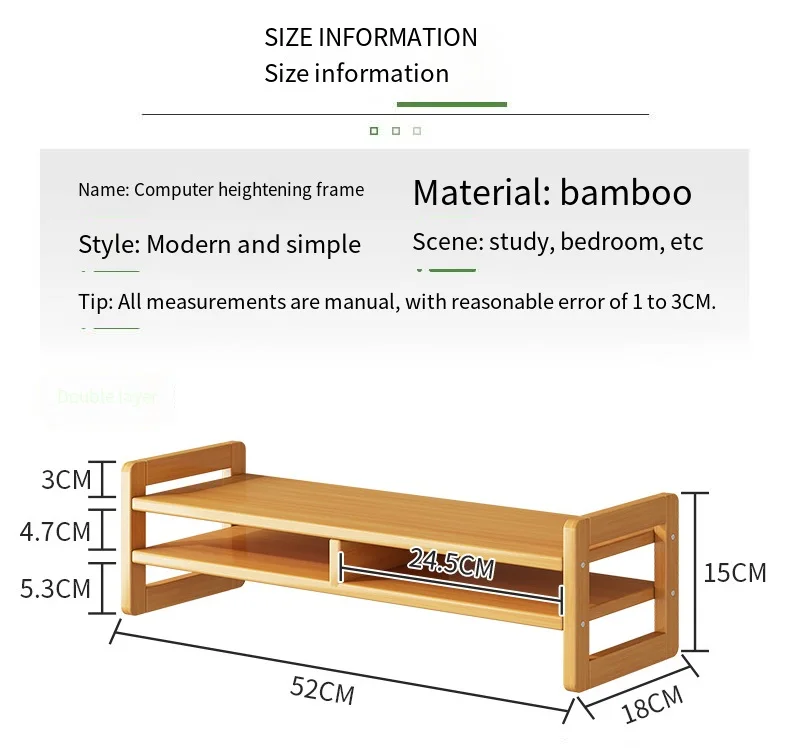 ܴ    繫 ũž ǻ   귡Ŷ ũž  е, ̺̽ , 50cm, 52cm