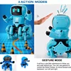 Dance Music 6 Claws Robot Octopus Spider Robots Vehicle Birthday Gift Toys For Children Kids Early Education Baby Toy Boys Girls 2
