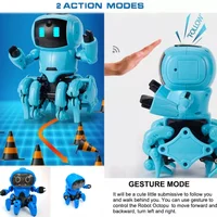 Dance Music 6 Claws Robot Octopus Spider Robots Vehicle Birthday Gift Toys For Children Kids Early Education Baby Toy Boys Girls 2