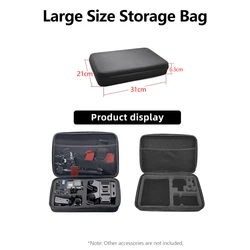 Ultimate Action Camera Accessories Kit - Universal Compatibility - Large Storage Bag