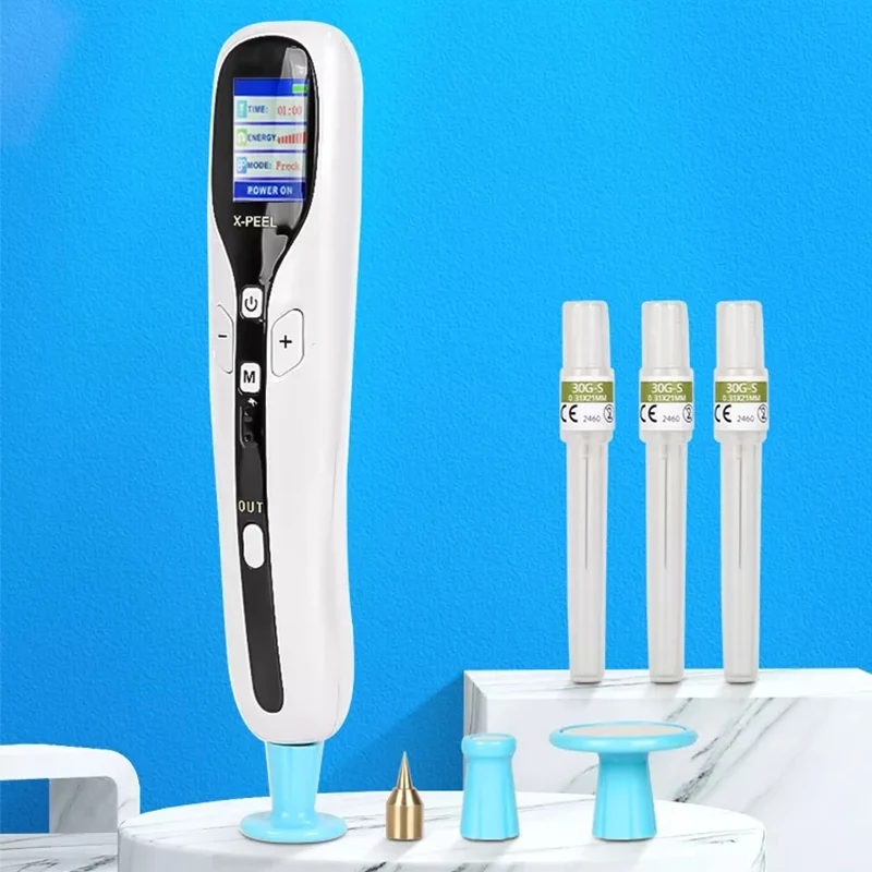 Professional Ozone Plasma Pen Freckle Remover Machine LCD Mole Removal Dark Spot Remover Skin Tag Plasma Pen Tattoo Remaval