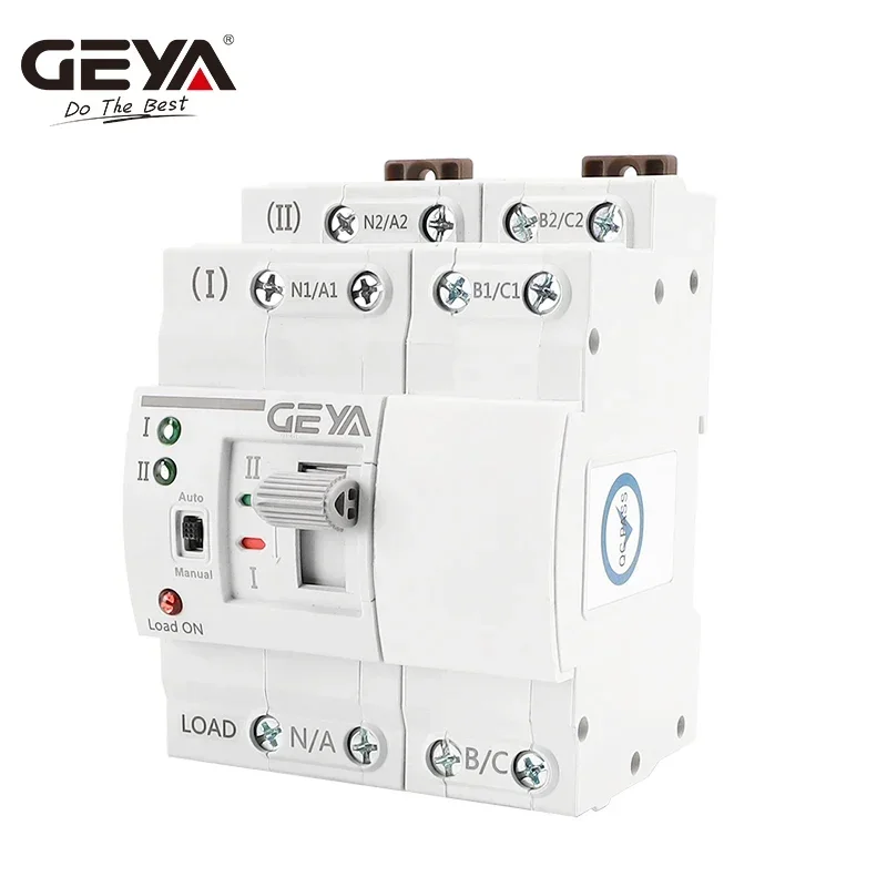 Interruttore Trasferimento Automatico 63A 220V - ATS Per Generator, Uso Domestico, 2P - Foto 3