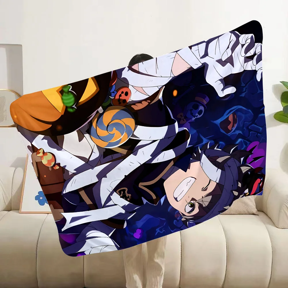 Hot Classic Anime Black Clover Printed Blanket Picnic Blankets Warm Blanket Soft Comfortable Blanket Home Travel Birthday Gift 5