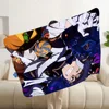 Hot Classic Anime Black Clover Printed Blanket Picnic Blankets Warm Blanket Soft Comfortable Blanket Home Travel Birthday Gift 5